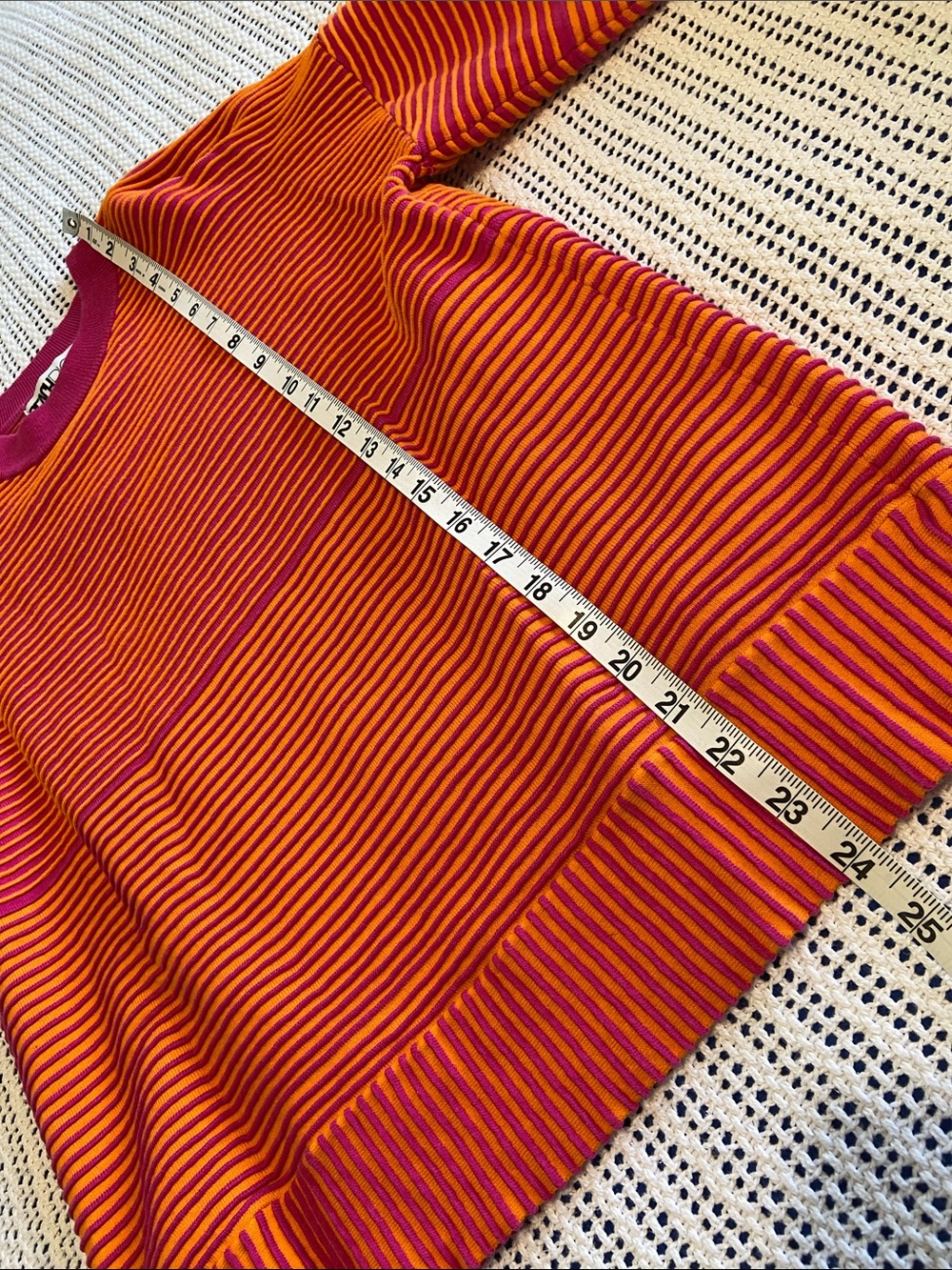 Beach Riot Occulus Sweater in the Sunset Two-Tone Rib colorway Size Small - Picture 8 of 9